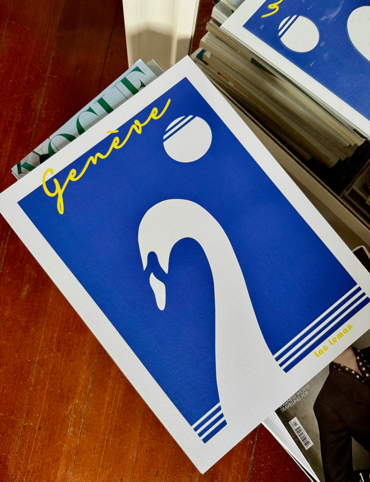 Affiche Cygne Genève