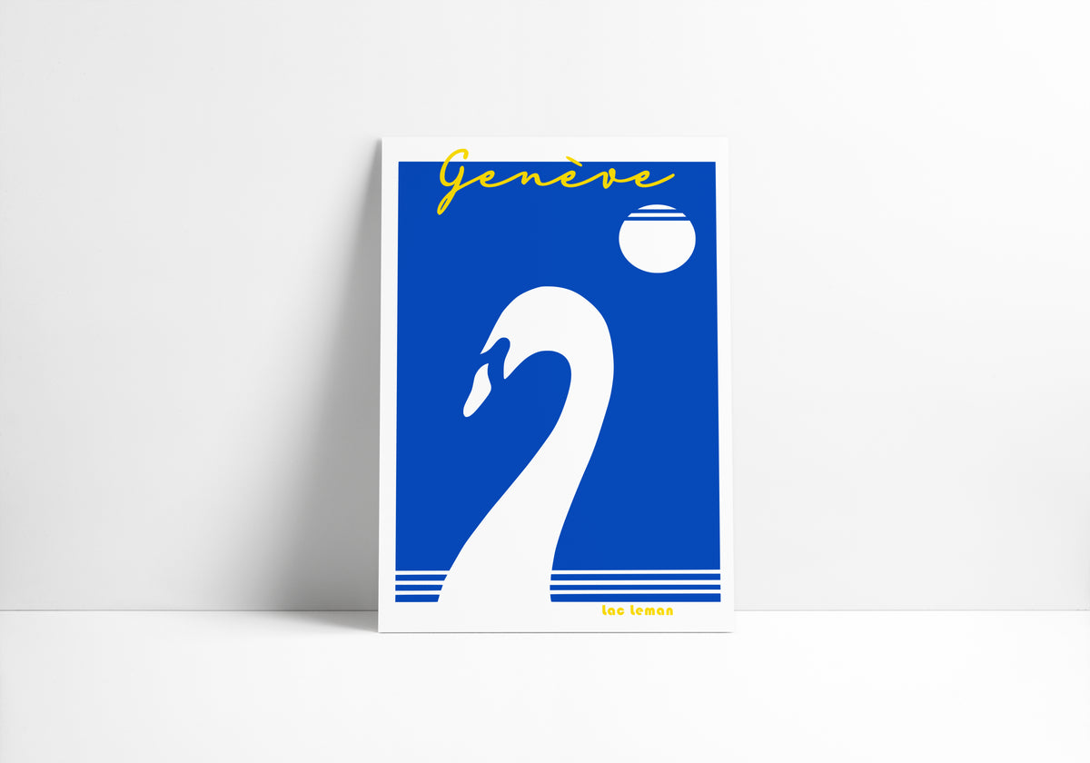 Affiche Cygne Genève